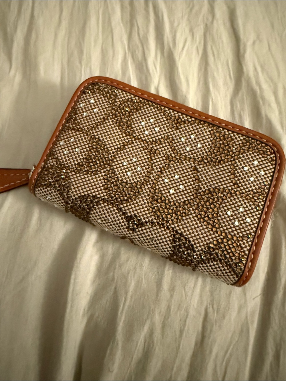 Small Zip Around Card Case